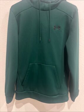 Under Armour Forest Green Hoodie with Logo